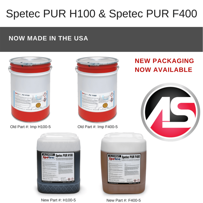 Spetec PUR H100 & Spetec PUR F400 Now Made in the USA